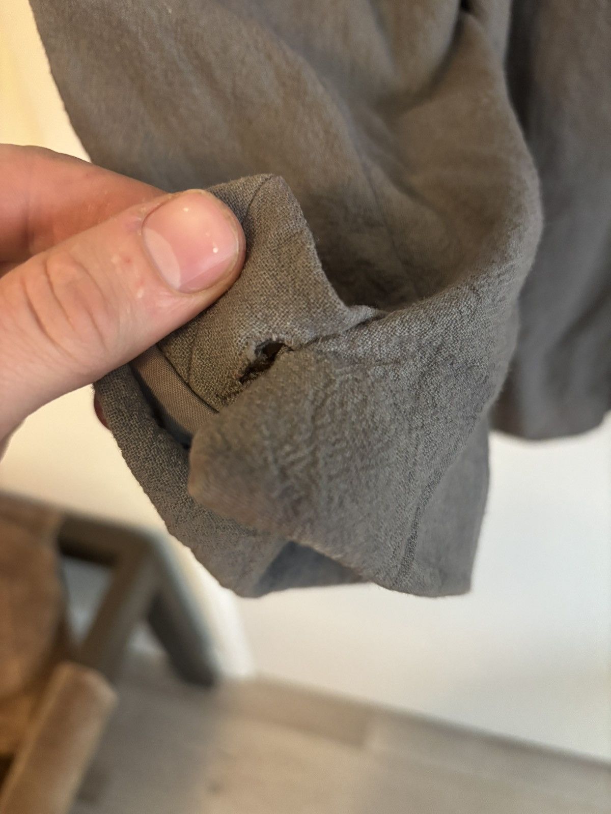 Acne Studios Mens XL Acne Studios sample wool overcoat oversized Size US XL / EU 56 / 4 - 6 Thumbnail