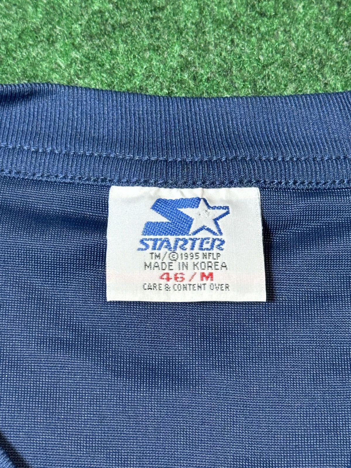 NFL × Starter × Vintage Vintage 90s Bryan Cox #52 Chicago Bears Starter Blue Jersey Size US M / EU 48-50 / 2 - 3 Thumbnail