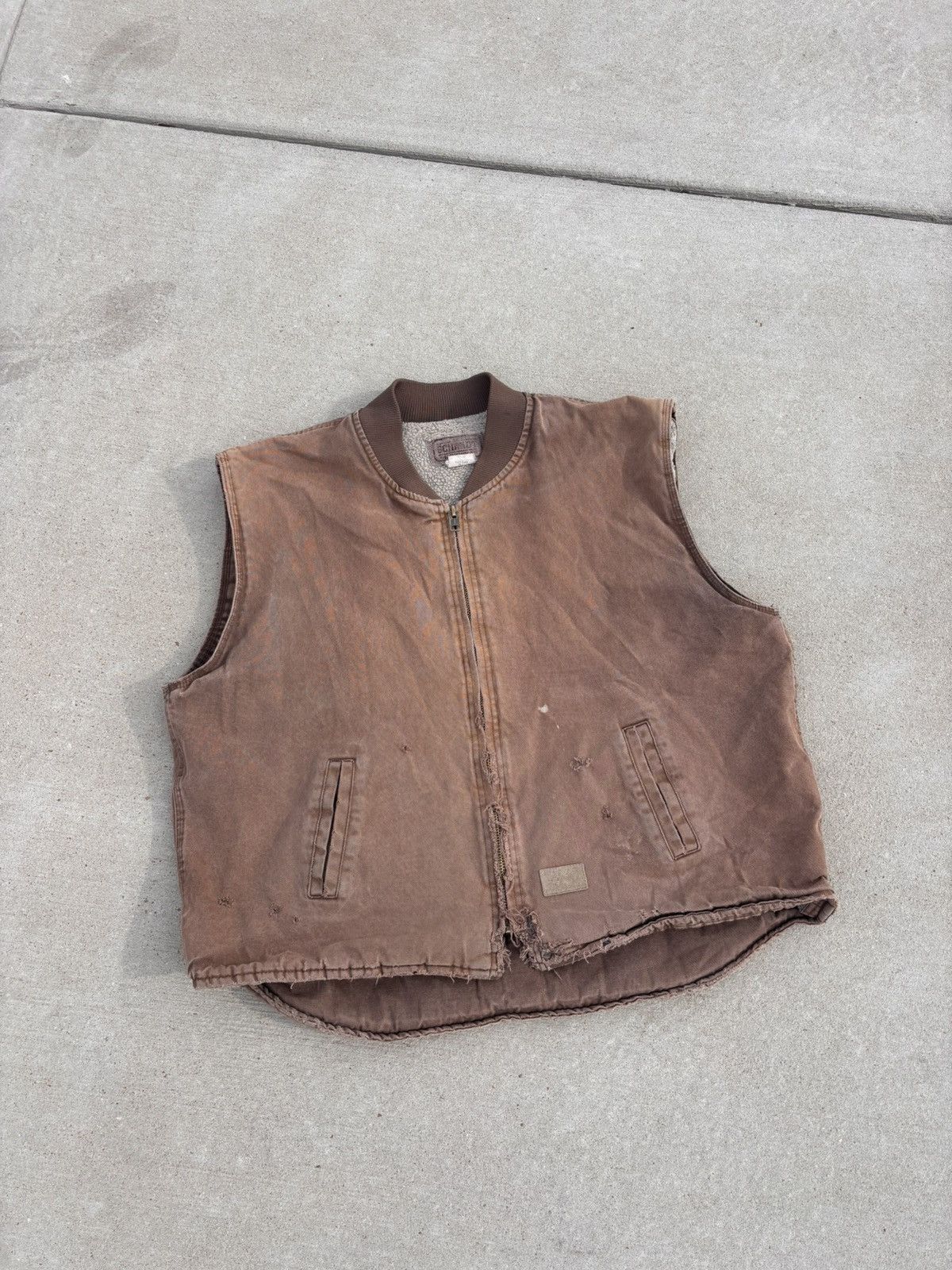 Carhartt vintage distressed carhartt style workwear vest Size US XXL / EU 58 / 5 - 1 Thumbnail