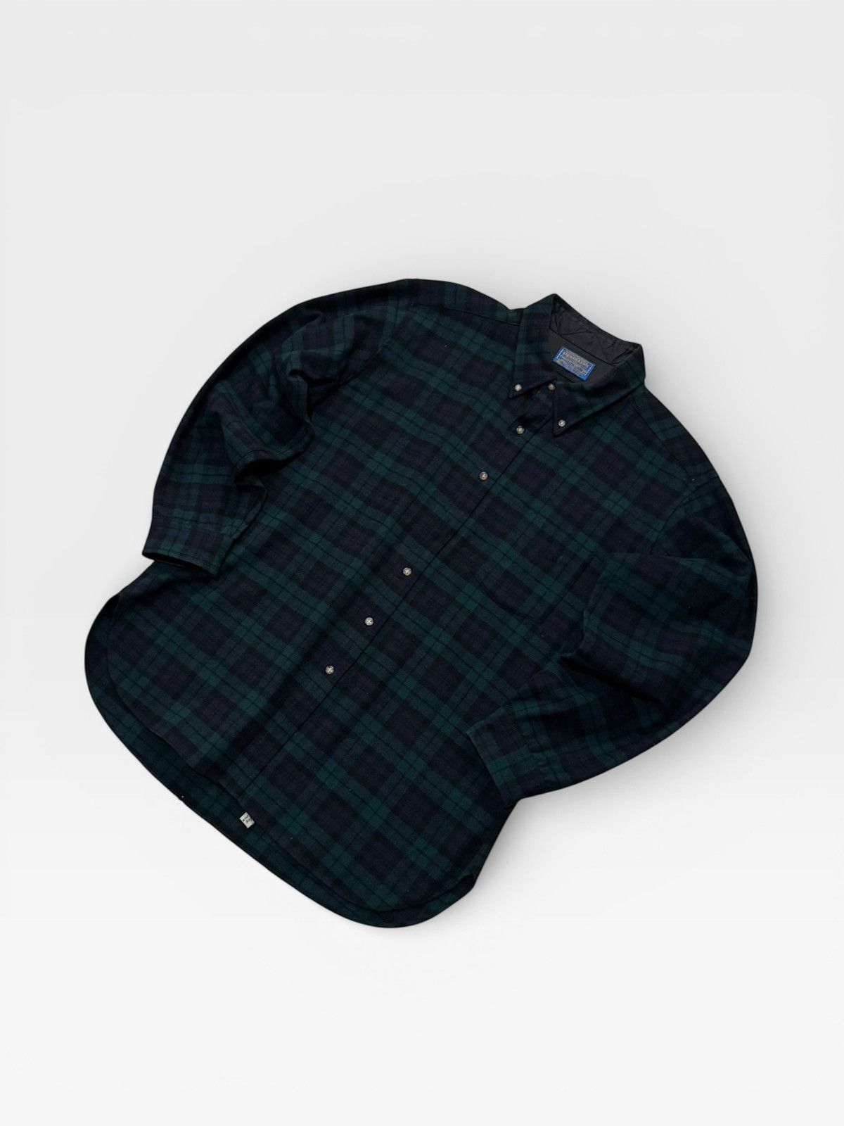 Pendleton Vintage 80’s Pendleton Pure Virgin Wool Shirt Size US XL / EU 56 / 4 - 3 Thumbnail