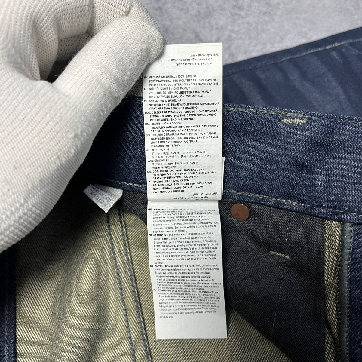 G-Star Vintage G-Star Morris Low Straight Denim Blue Jeans Y2K Size US 31 - 15 Thumbnail
