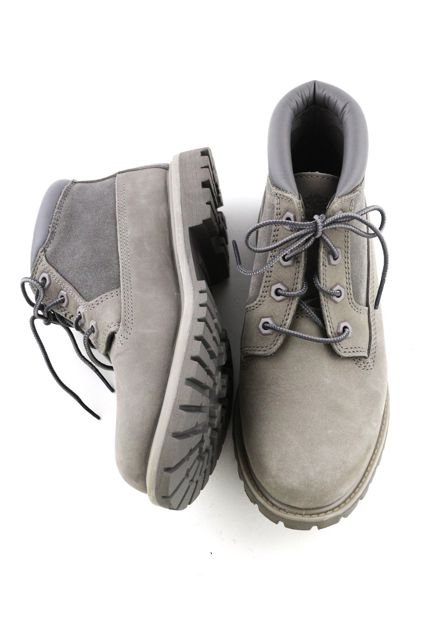 Timberland A1GYX-A3198 EU38/39 Grey Leather Ortholite Shoes 81132 Size US 7 / IT 37 - 7 Thumbnail