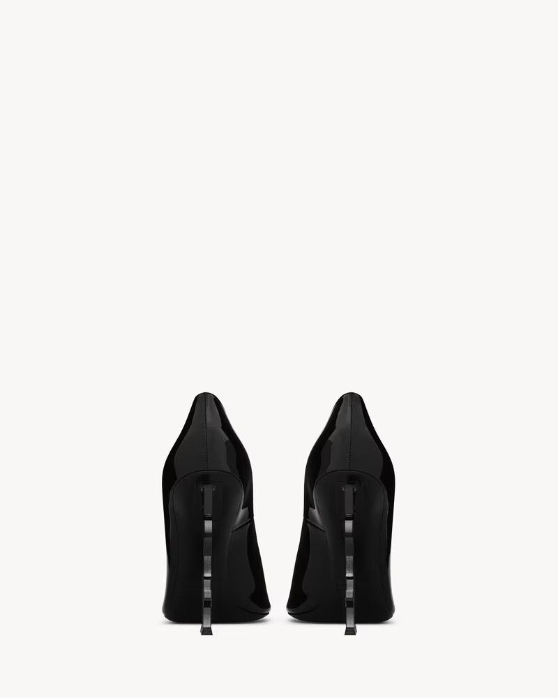 Saint Laurent Paris o1bcso1str1124 Opyum Pumps in Black Size US 6 / IT 36 - 3 Thumbnail