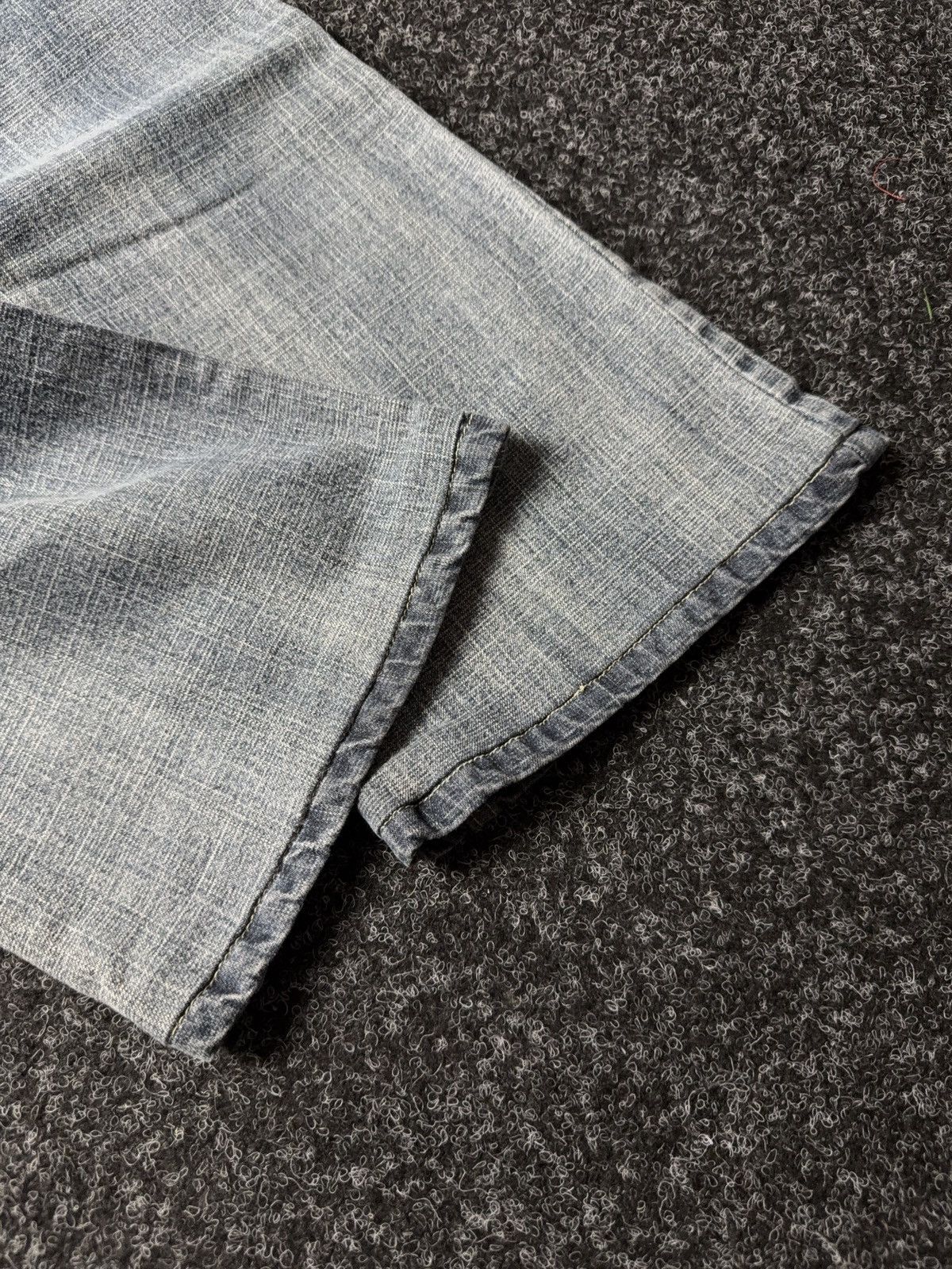 Tommy Hilfiger Retro 90s Tommy Hilfiger Denim Y2K Flare Jeans Low Rise Blue Size 29" - 13 Thumbnail