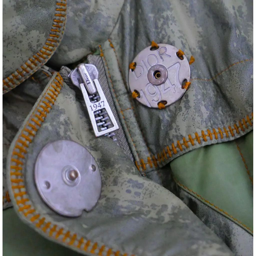 Dior Dior x John Galliano Fall 2006 Camo Puffer Jacket Size XS / US 0-2 / IT 36-38 - 6 Thumbnail