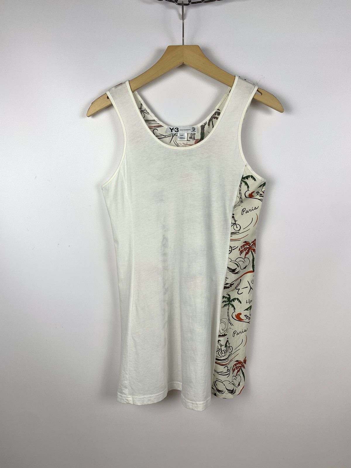 Y-3 Adidas x Y-3 by Yohji Yamamoto Tank Top Ladies Size M Floral Size M / US 6-8 / IT 42-44 - 5 Thumbnail