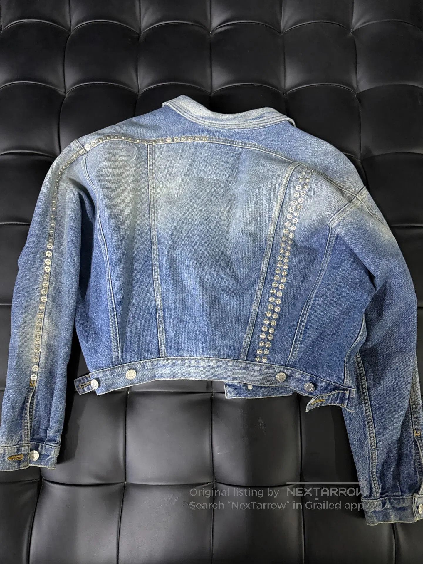 Martine Rose Martine Rose Studded Denim Jacket. Size US XS / EU 42 / 0 - 2 Thumbnail