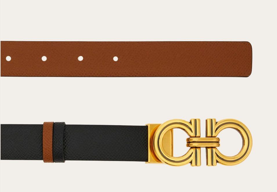 Salvatore Ferragamo Reversible and adjustable belt Ferragamo (female) Size ONE SIZE - 2 Thumbnail