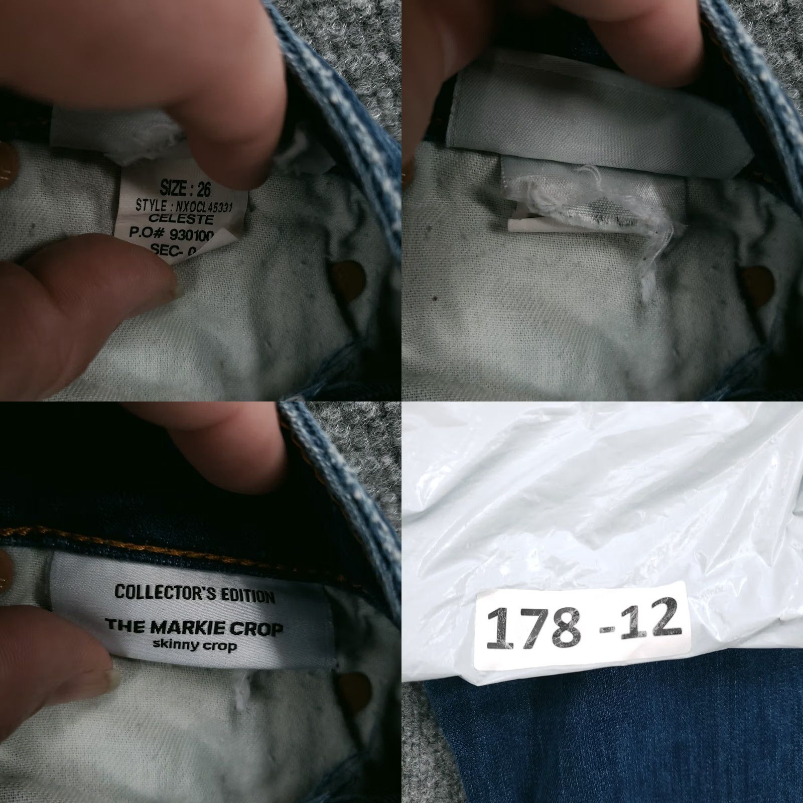 Vintage Joe's Jeans Womens Skinny Crop Jeans Blue 26 Mid Rise Cuffed Ripped Denim Size 26" / US 2 / IT 38 - 9 Thumbnail