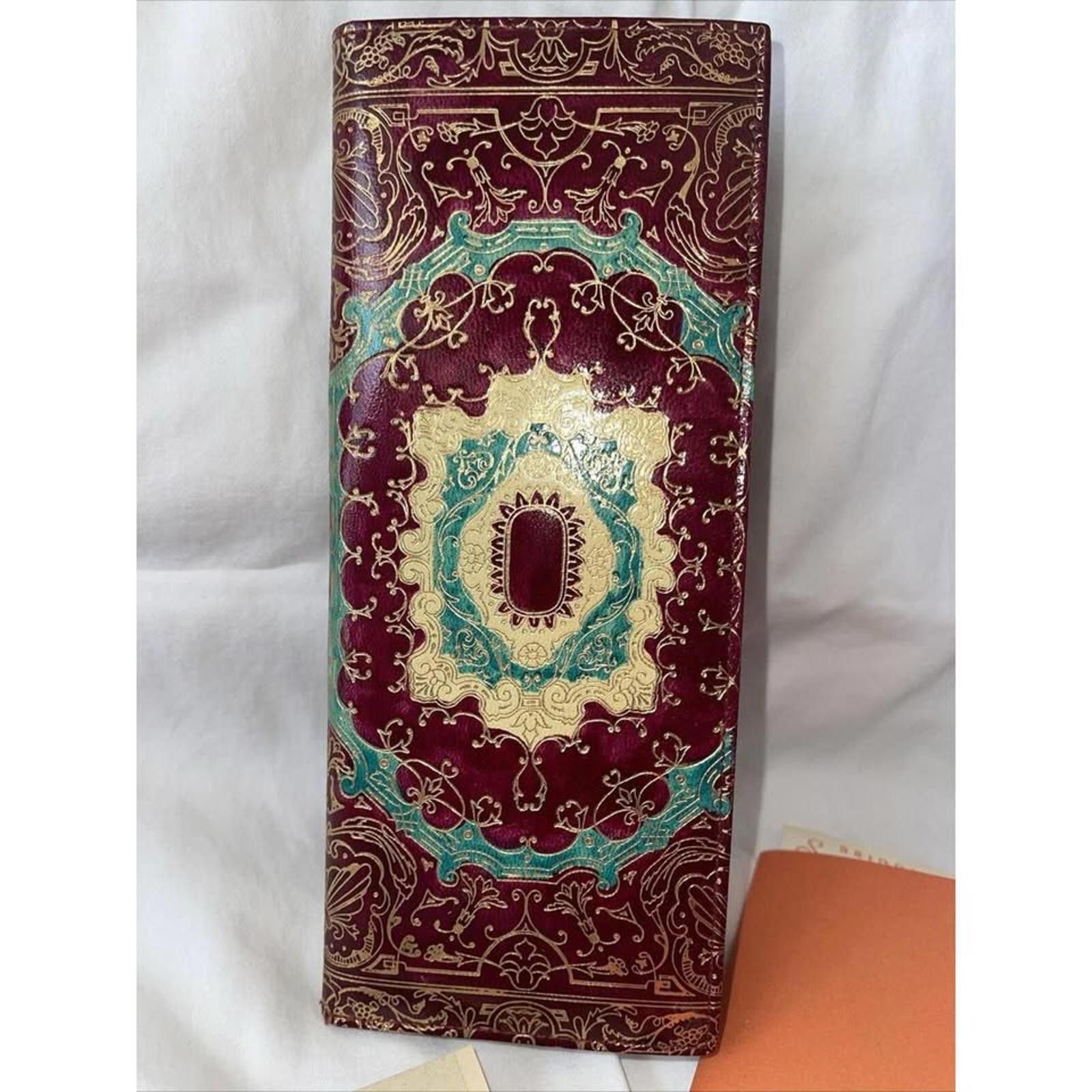 Other Vintage Leather Bridge Scoring Book with Intricate Design Size ONE SIZE - 1 Thumbnail