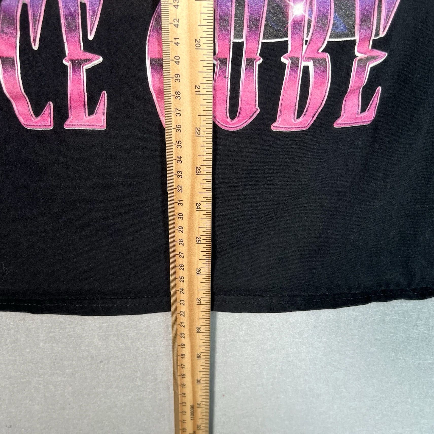 Vintage Ice Cube Tour Promo T-Shirt Adult Small Black Mens Shirt Size US S / EU 44-46 / 1 - 4 Thumbnail