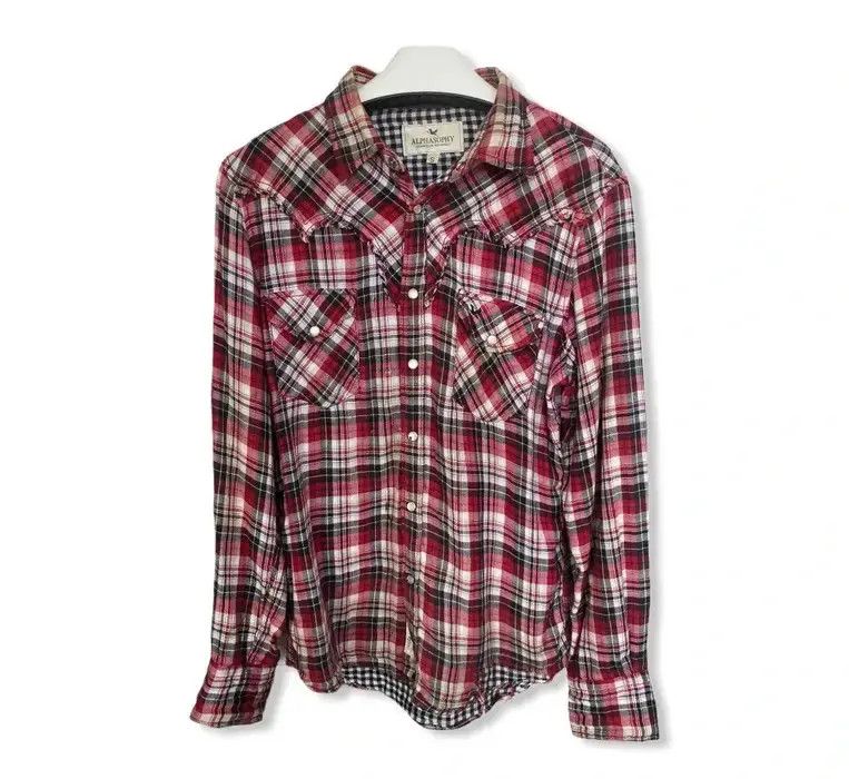 Japanese Brand Japanese Brand Alphasophy plaid Tartan Button Down Shirt Size US S / EU 44-46 / 1 - 1 Thumbnail