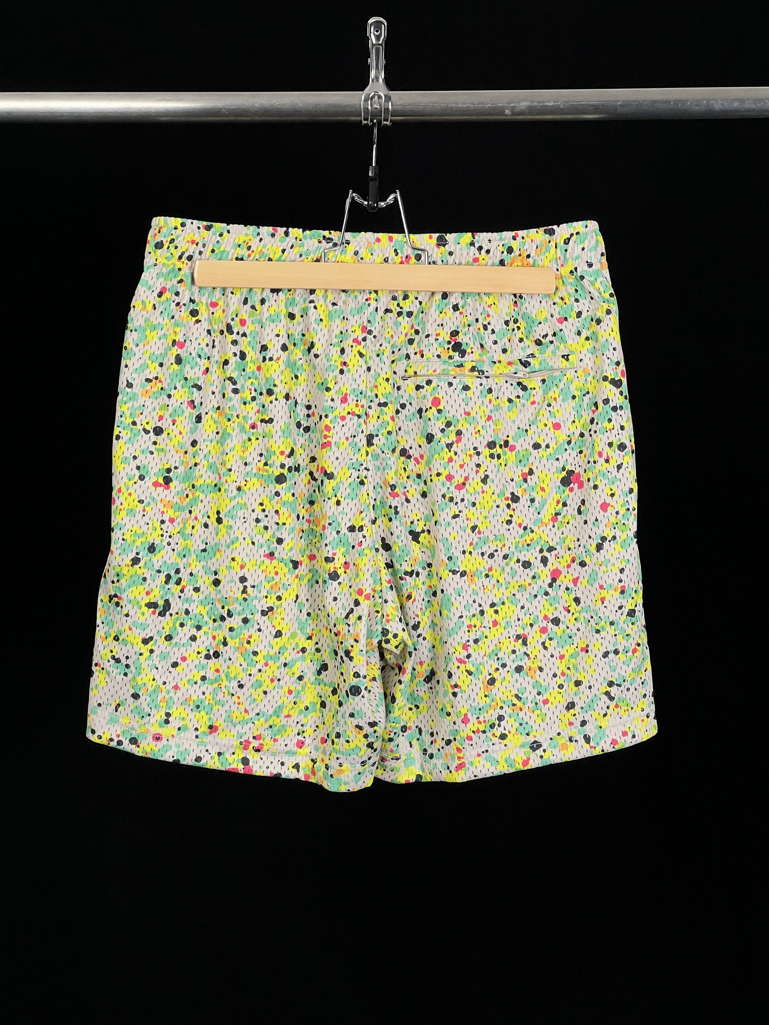 John Elliott Brand New ‘Multi Fleck’ Print PRACTICE SHORTS Size M Size US 30 / EU 46 - 4 Thumbnail