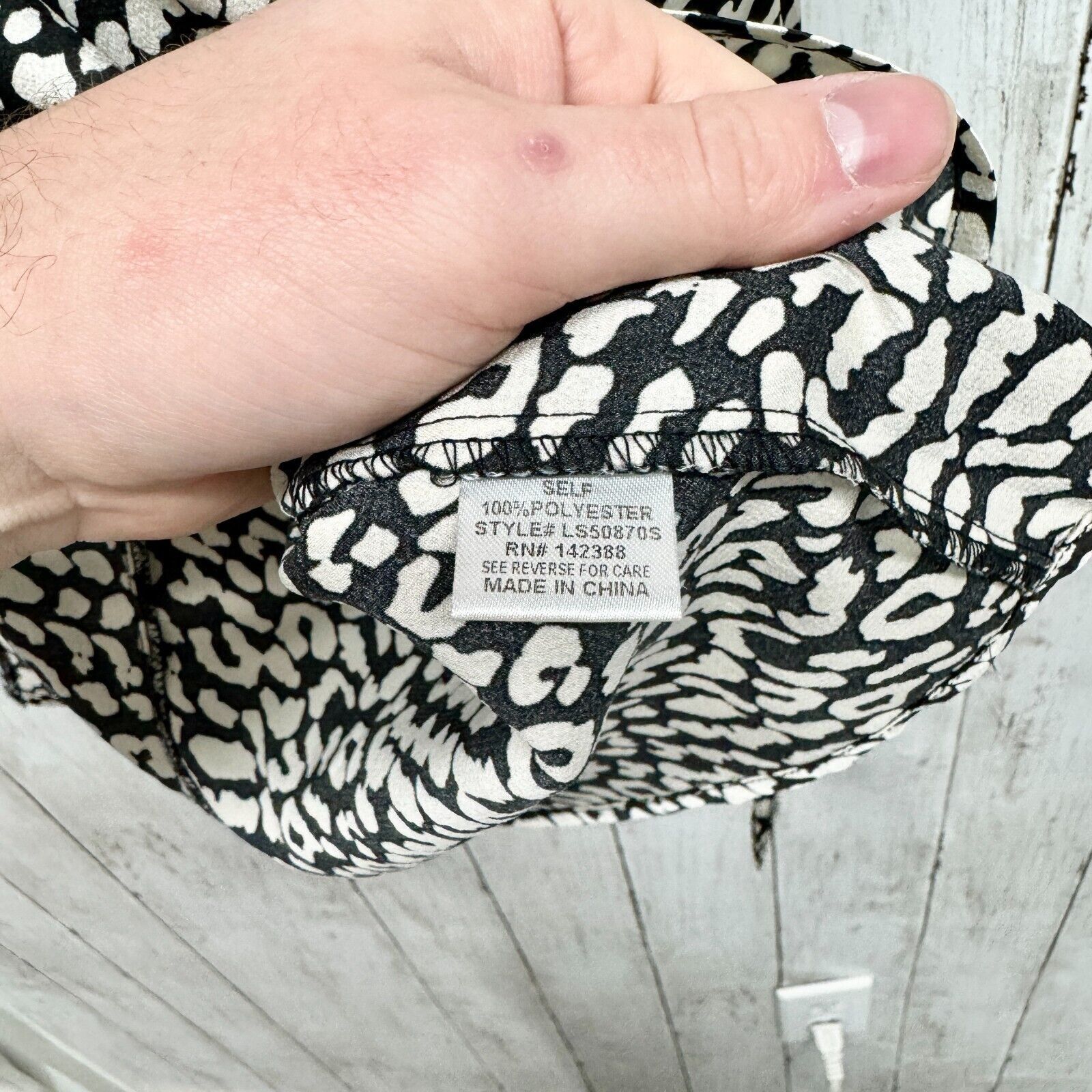 Other e.ssue Skirt MD Animal Printed Wrap High Waisted Midi Skirt Size 30" / US 8 / IT 44 - 3 Thumbnail