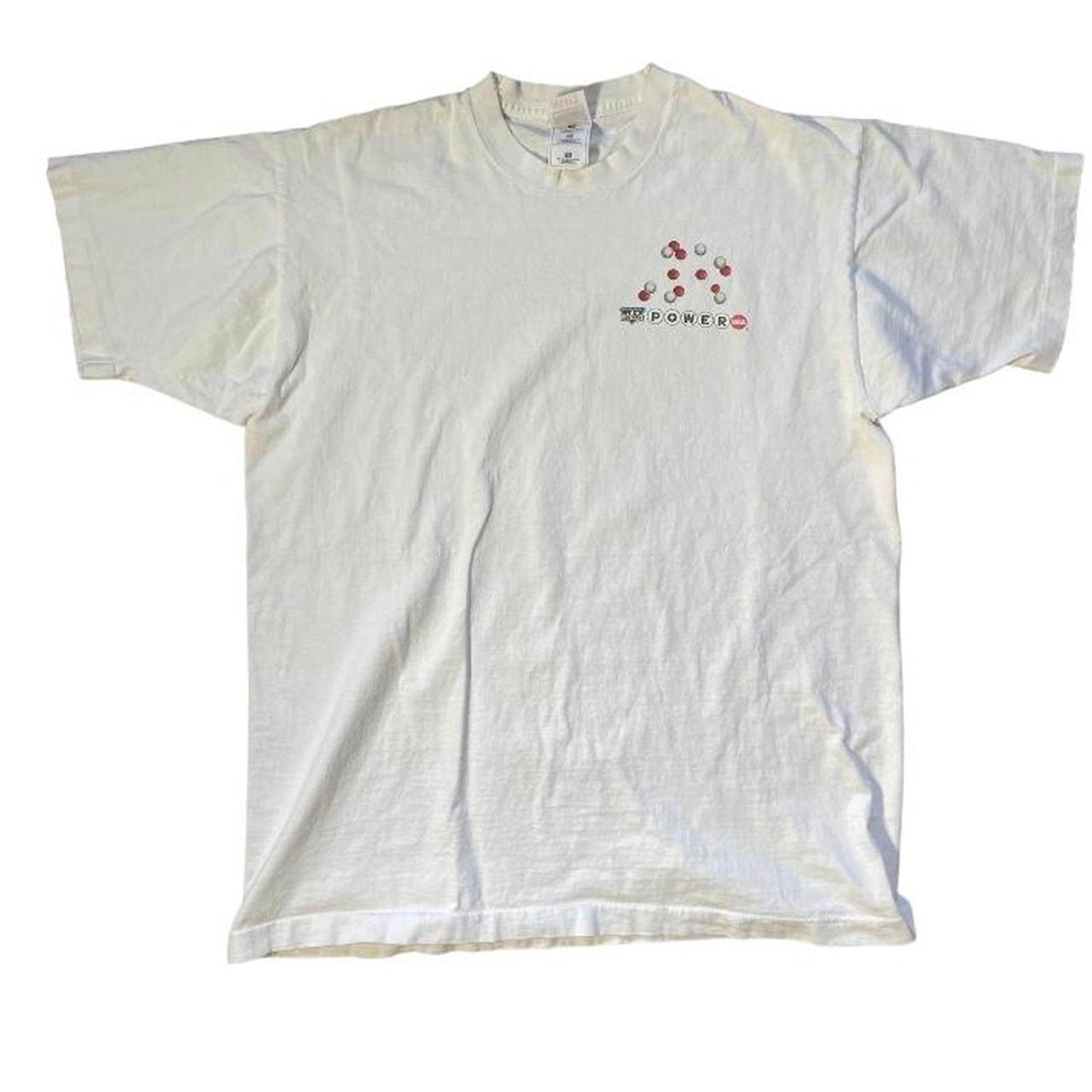 Fruit Of The Loom 90s nebraska powerball lottery tee Size US XL / EU 56 / 4 - 1 Thumbnail