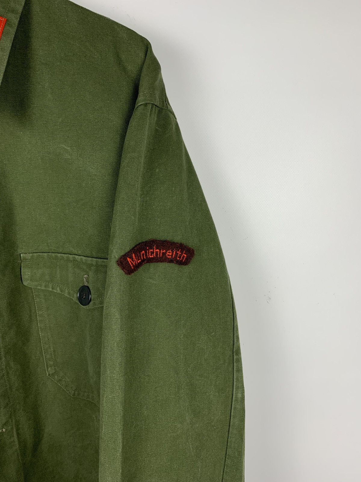 Other Vintage C. Breitfeld Khaki Military Style Jacket Men’s Sz L Size US L / EU 52-54 / 3 - 3 Thumbnail