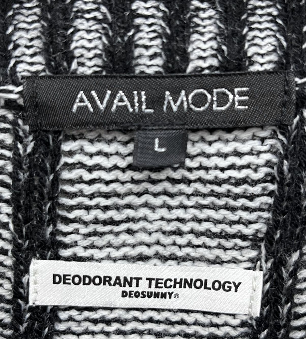 Aran Isles Knitwear 🔥RARE💥DEODORANT TECHNOLOGY Acrylic Stripe Knitwear Sweater Size US M / EU 48-50 / 2 - 6 Thumbnail