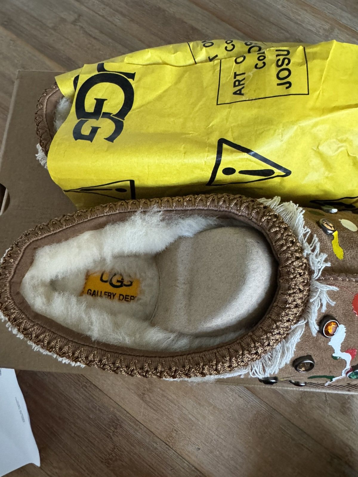 Gallery Dept. × Ugg Gallery Dept X Ugg Tasman Splatter Slipper Size US 11 / EU 44 - 3 Thumbnail