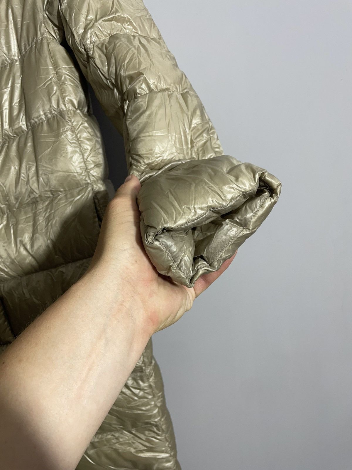 Herno Herno Long Down Puffer beige jacket size 40(M) Size S / US 4 / IT 40 - 5 Thumbnail
