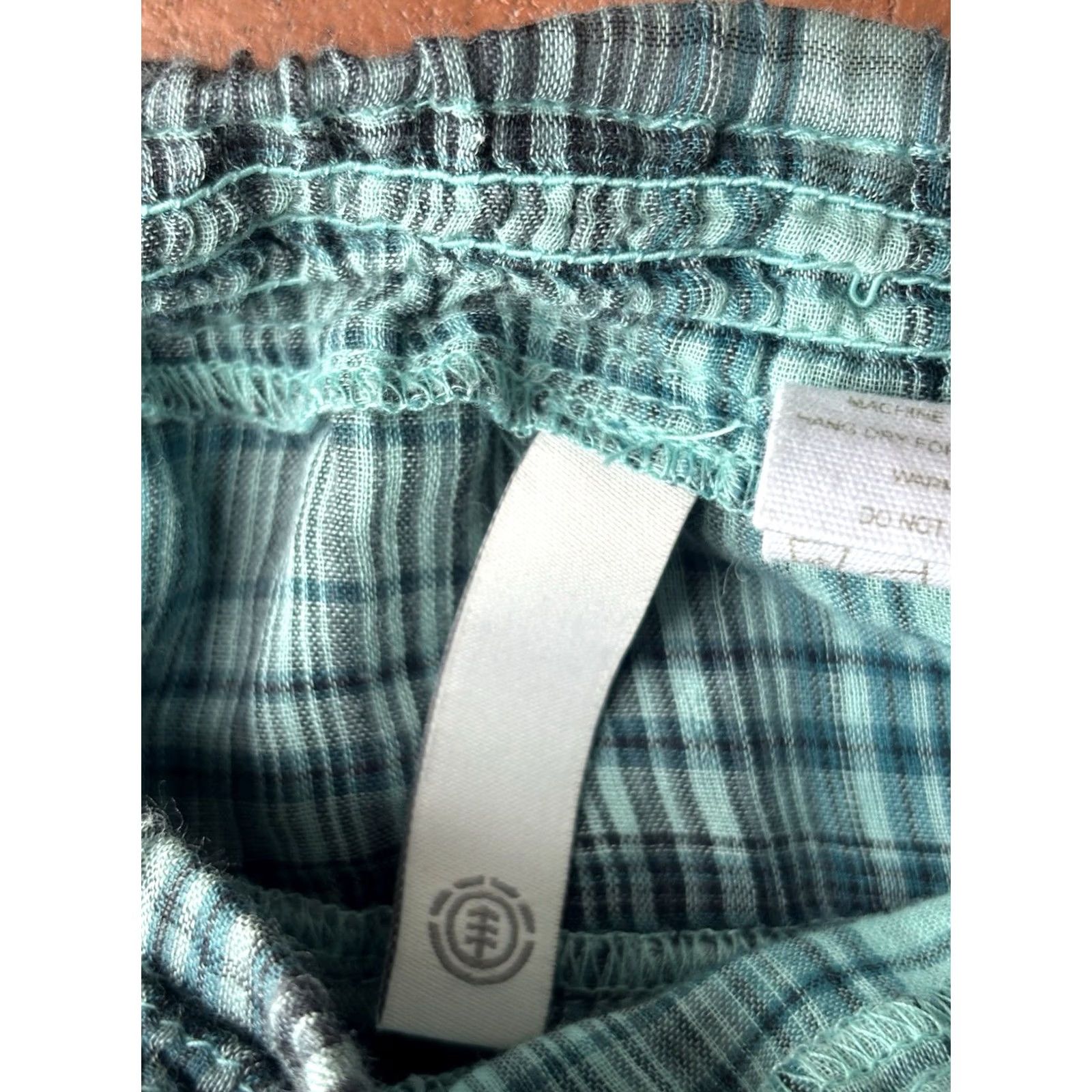 Vintage VINTAGE Elements Skirt Women Short Blue Plaid Ruffle Low Rise Grunge Skater XS/S Patterned Size 28" / US 6 / IT 42 - 3 Thumbnail