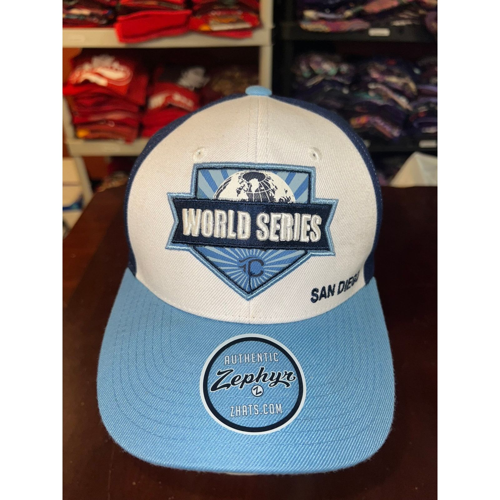 Zephyr Triple Crown World Series Hat Zephyr San Diego Snapback OS Size ONE SIZE - 2 Thumbnail