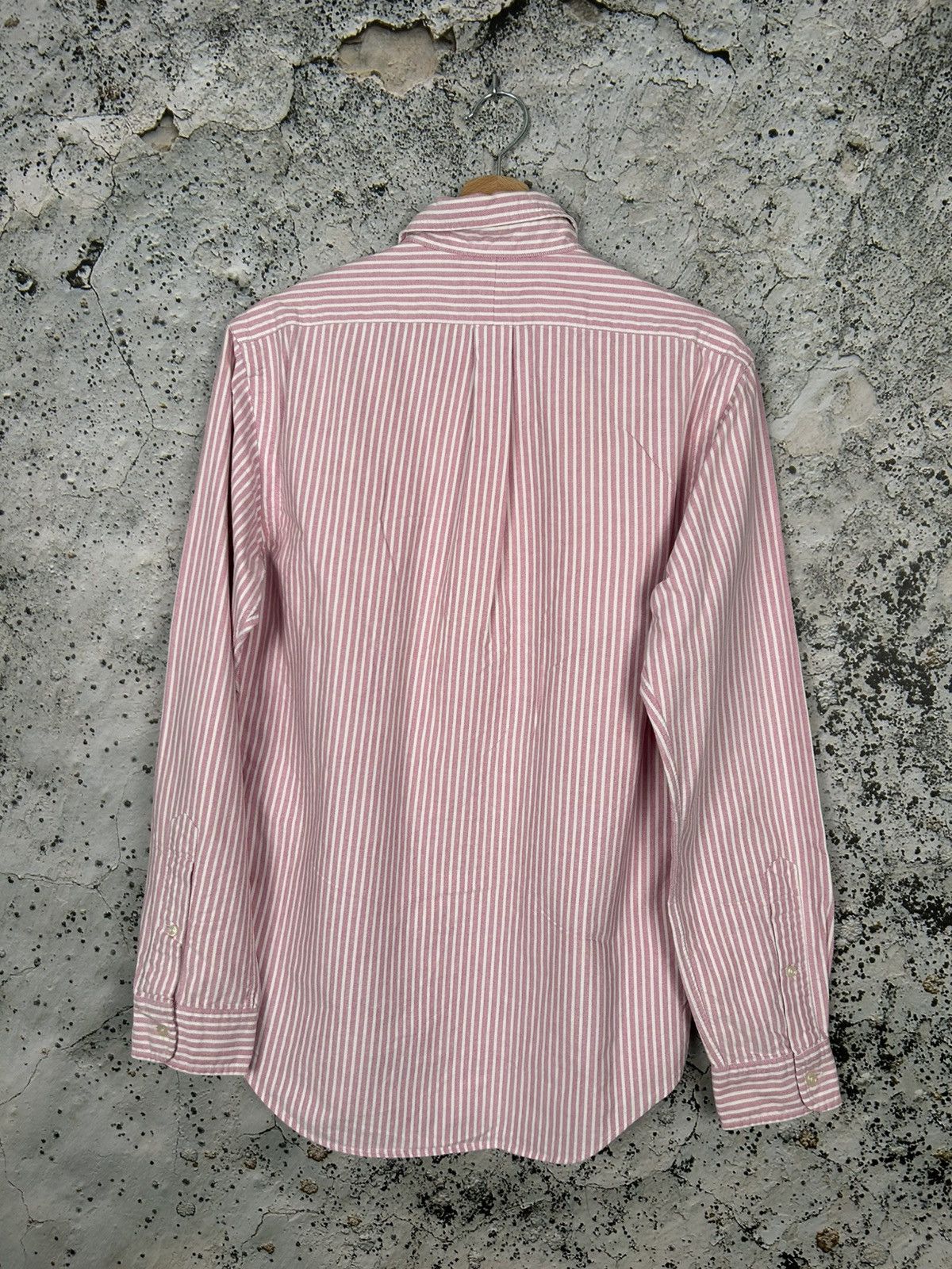 Polo Ralph Lauren Polo Ralph Lauren Stripe Pink Shirt Basic Elegant Premium Size US M / EU 48-50 / 2 - 4 Thumbnail