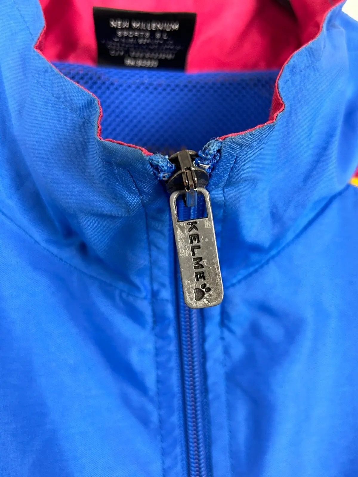 Vintage Kelme Levante 2012/13/14 Training Lightweight Jacket In Blue Size US M / EU 48-50 / 2 - 3 Thumbnail
