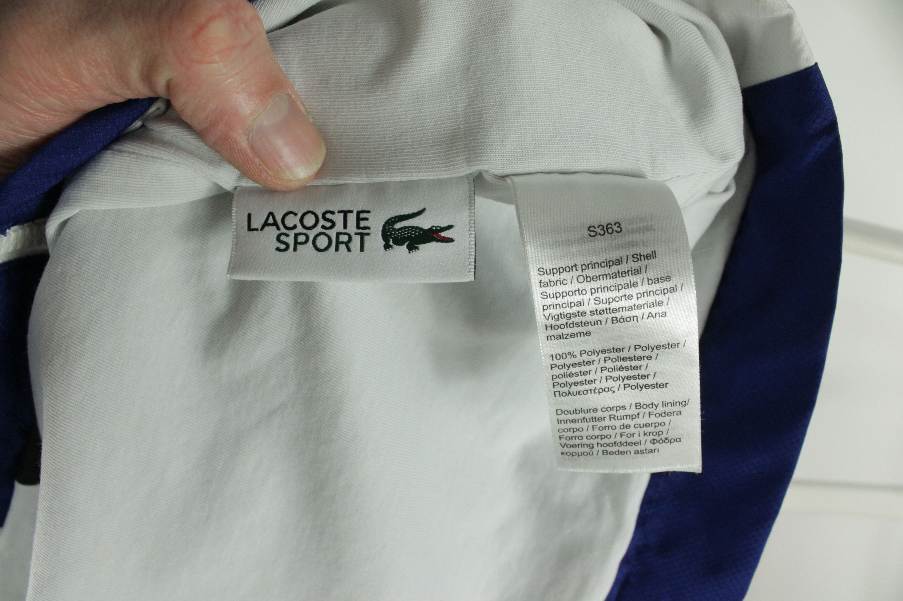 Lacoste Lacoste Sport Colorblock Full Zip Track Top Size US S / EU 44-46 / 1 - 9 Thumbnail