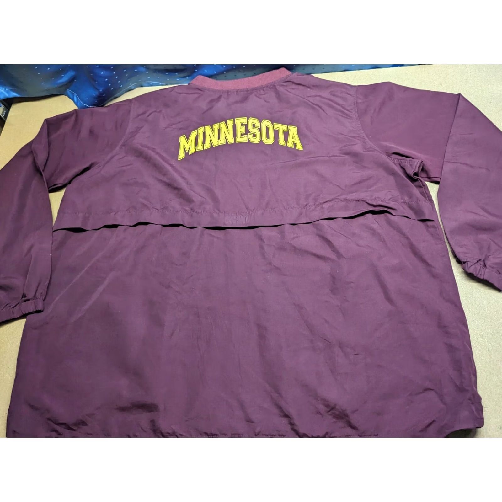 Vintage VINTAGE Minnesota Golden Gophers Mens 2XT Vantage Sweatshirt Pullover Long Sleeve Red Moisture Wicking Logo Size US XXL / EU 58 / 5 - 2 Thumbnail