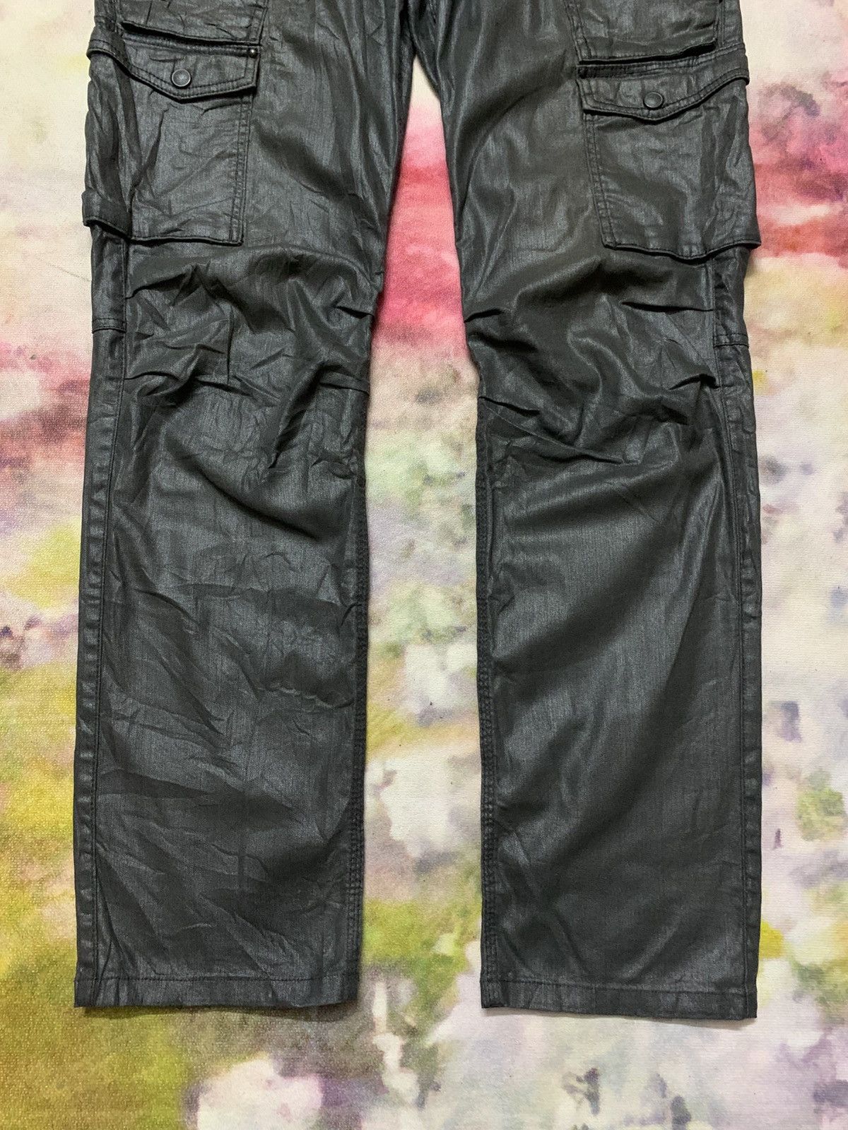 Tornado Mart Japanese Brand Nicole Coated Cargo Apocalypse Cyberpunk Size US 31 - 5 Thumbnail