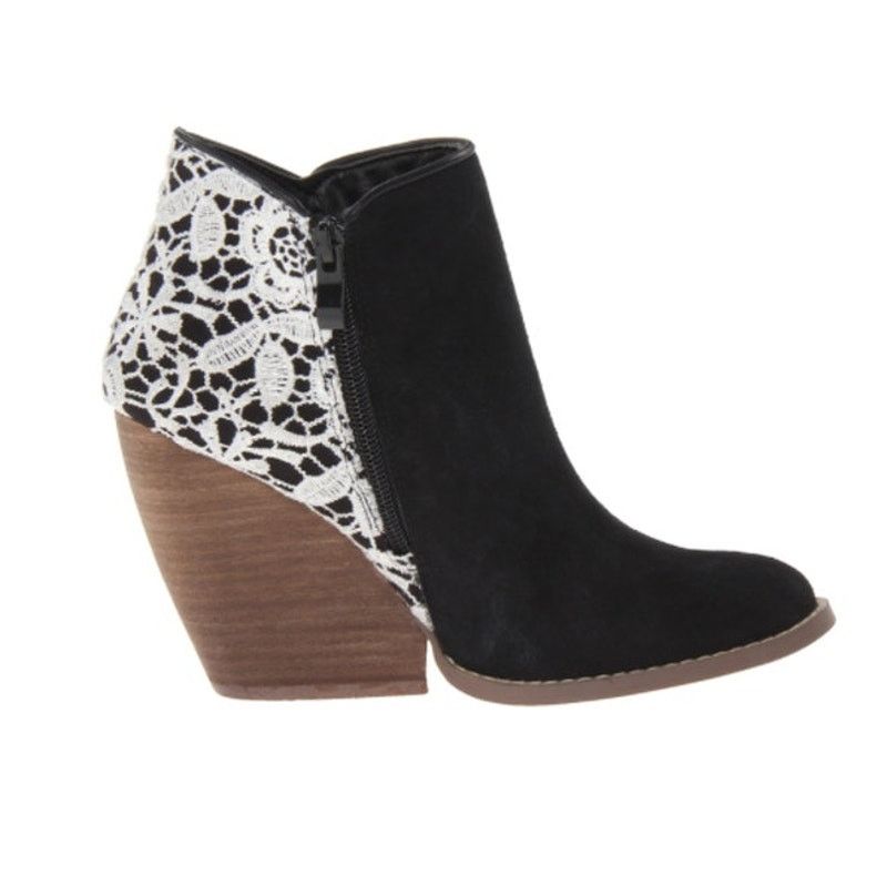 Other VERY VOLATILE Womens Leather Lace Ankle Boots Shoes Sz 7 NIB Size US 7 / IT 37 - 1 Thumbnail