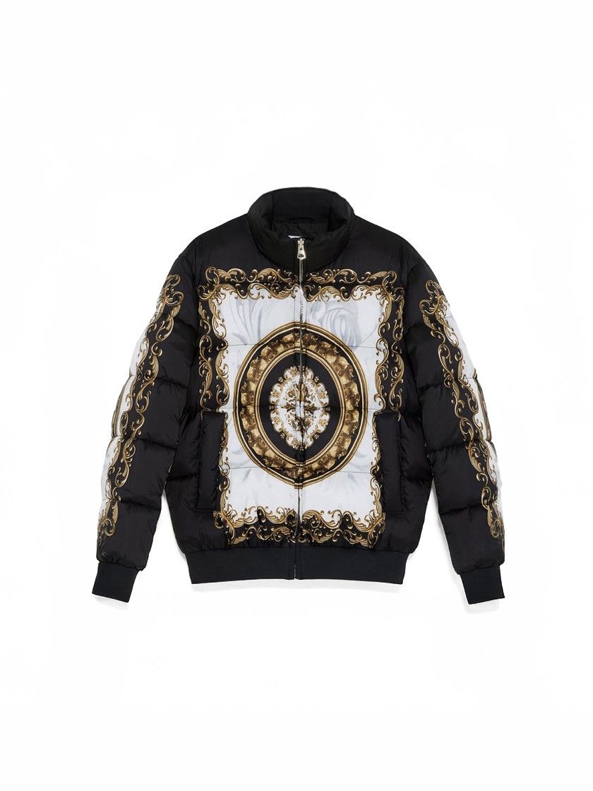 Zara ZARA Baroque-Style Printed Puffer Coat (2019) Size US L / EU 52-54 / 3 - 1 Thumbnail