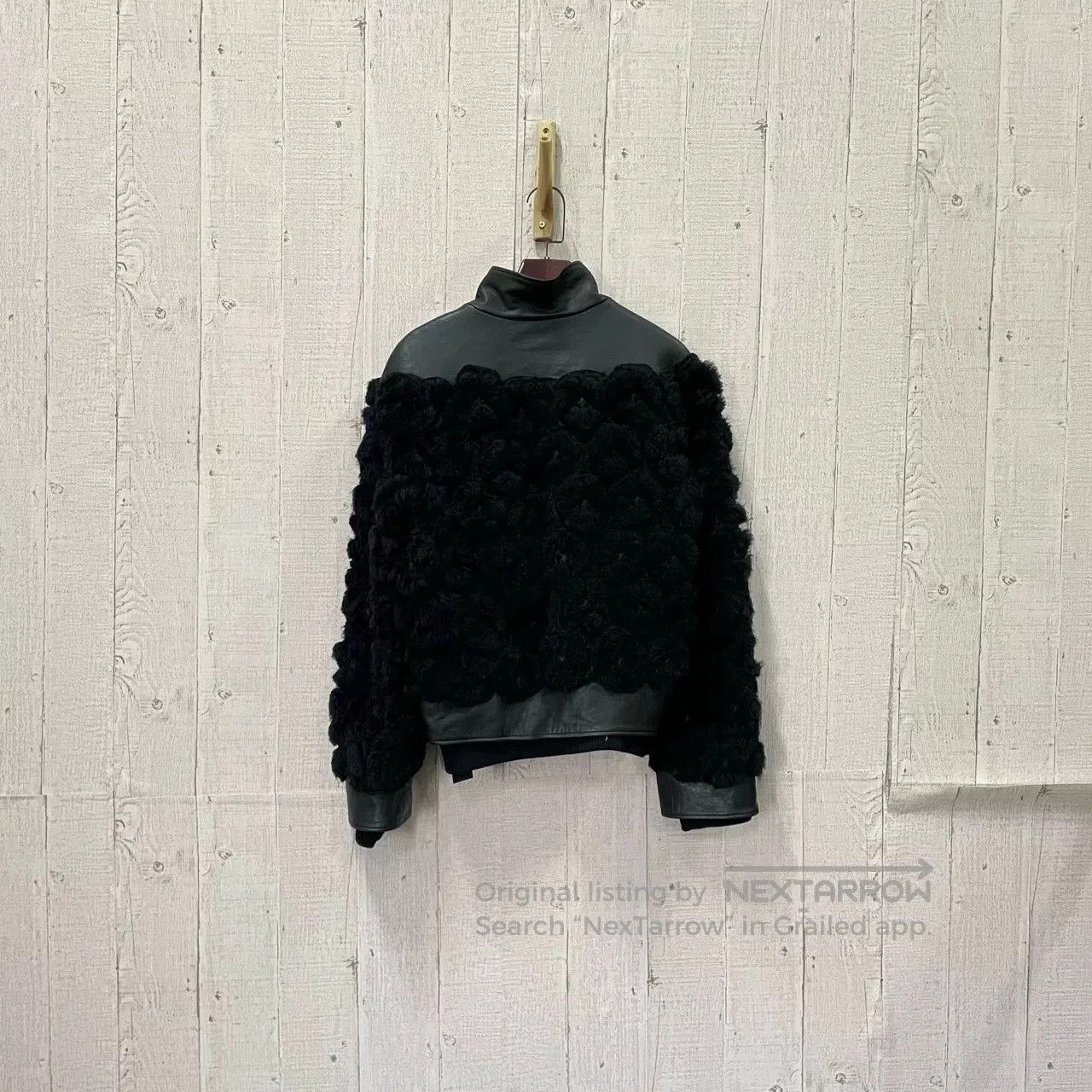 Chanel CHANEL Fur Leather Jacket. Size XXS / US 00 / IT 34 - 2 Thumbnail