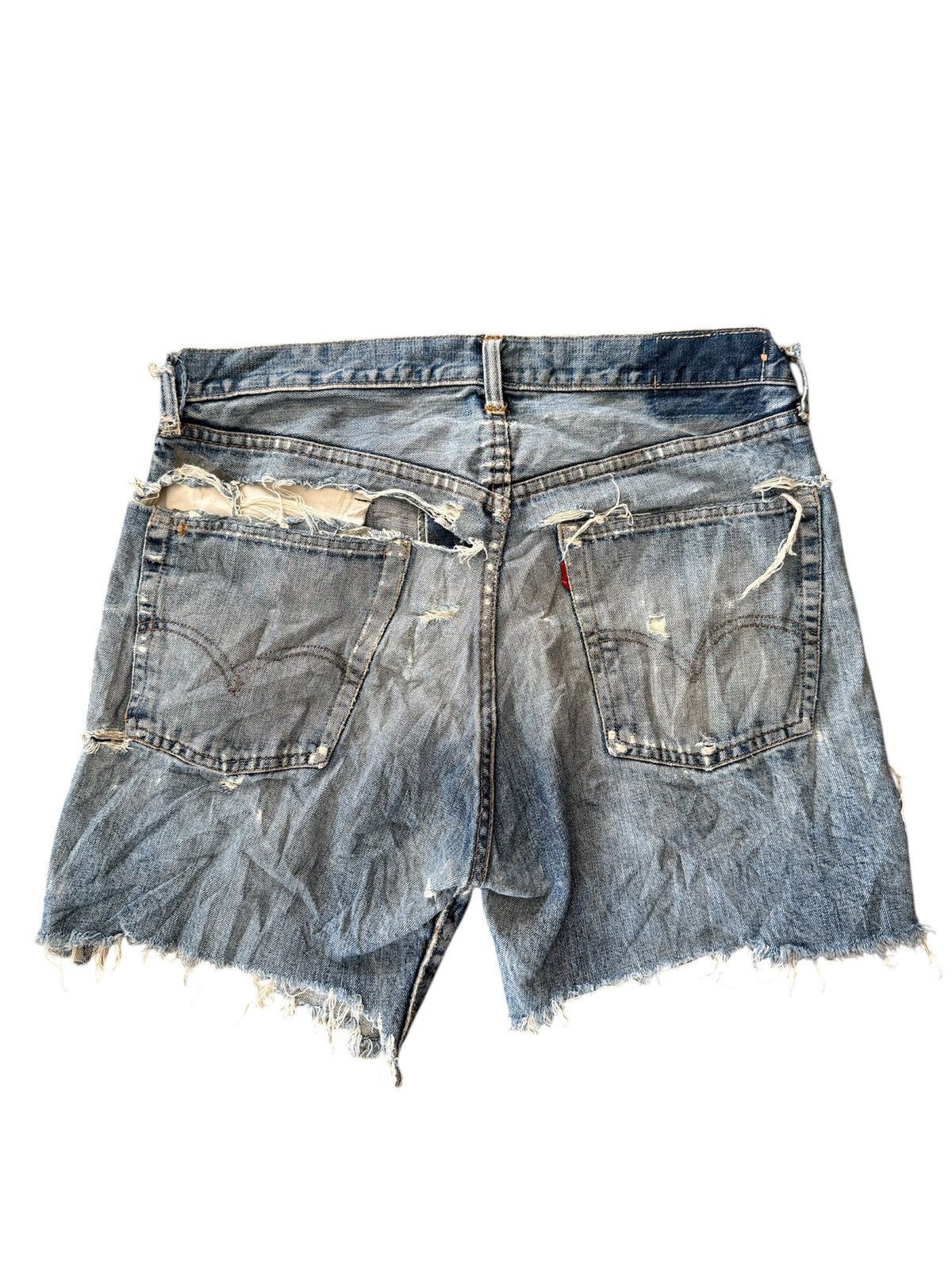 Levi's Vintage Clothing Vintage Levi's 501 Big E Talon Short Size US 33 - 6 Thumbnail