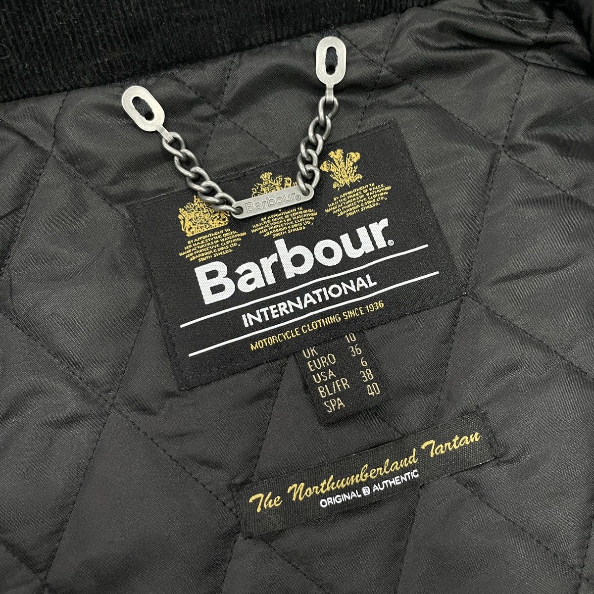 Barbour Barbour International Deep Mill Waxed Women Jacket Size 10 Size S / US 4 / IT 40 - 14 Thumbnail