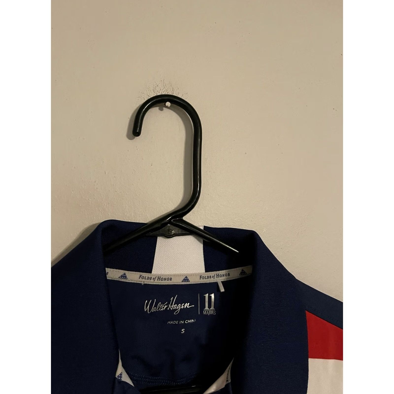 Vintage Walter Hagen USA American Flag Folds Of Honor 11 Majors Golf Polo Men's Small Size US S / EU 44-46 / 1 - 4 Thumbnail