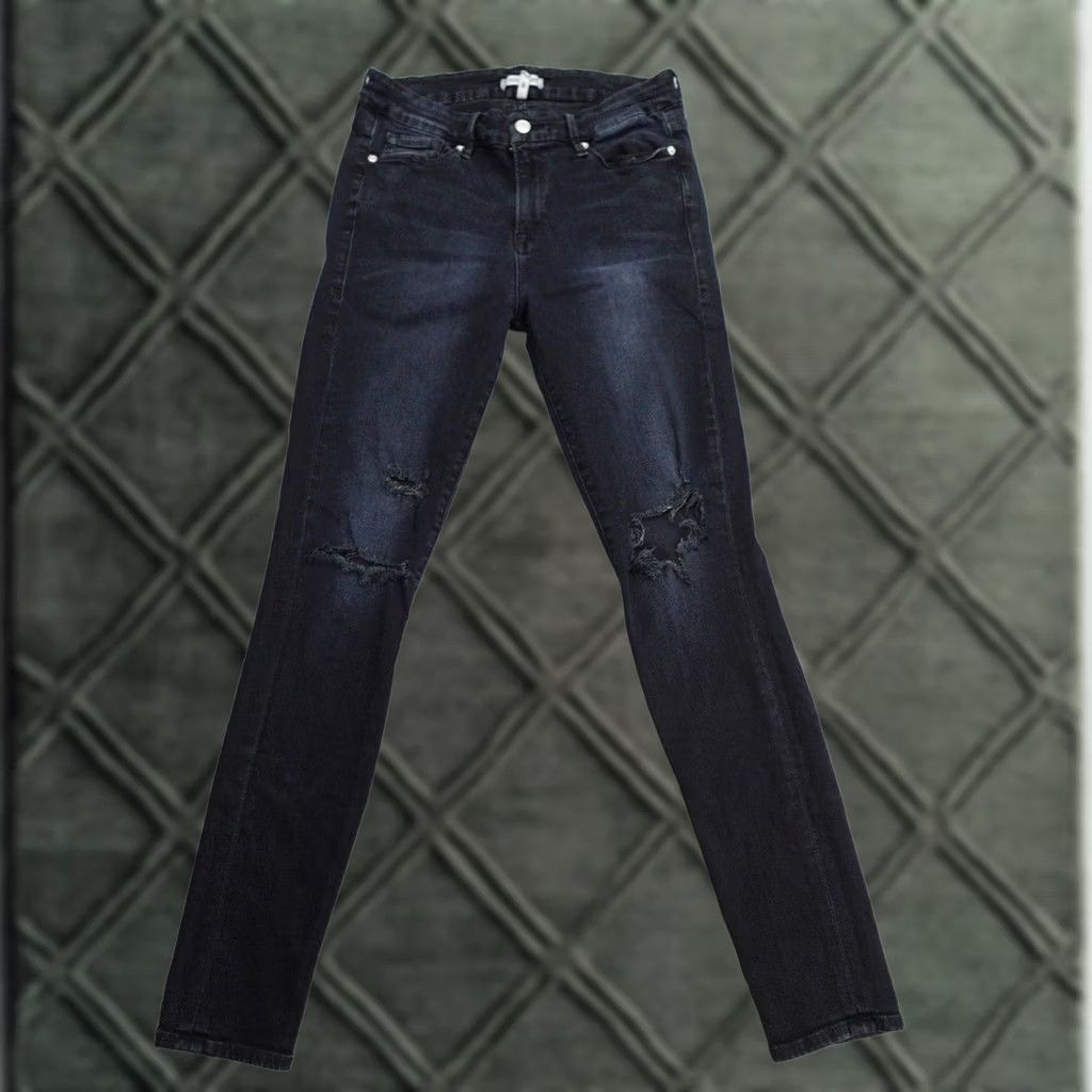 Good American Good American Jeans Womens 8/29 Blue Good Legs Jeans High Rise Skinny Blue 8x29 Size 30" / US 8 / IT 44 - 1 Thumbnail
