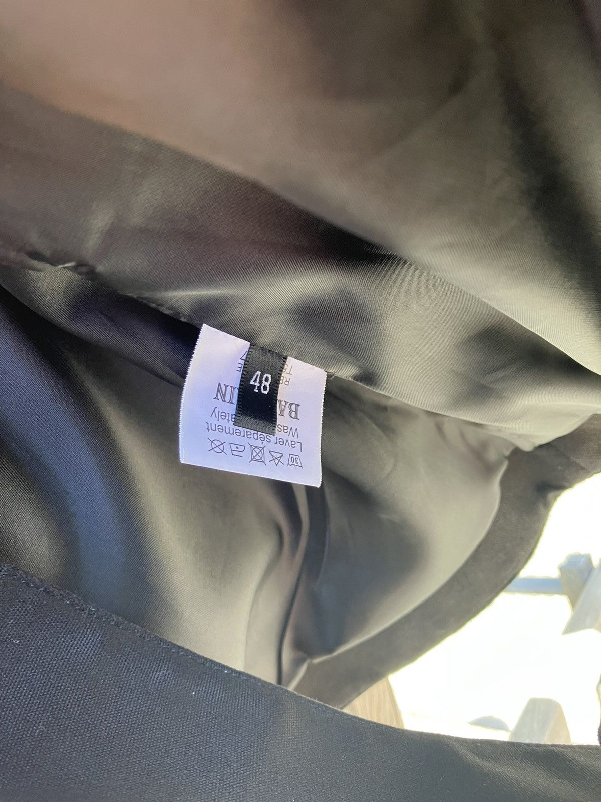 Balmain SS14 Kimono Military Biker Jacket Asymmetric Zippers Size US M / EU 48-50 / 2 - 7 Thumbnail