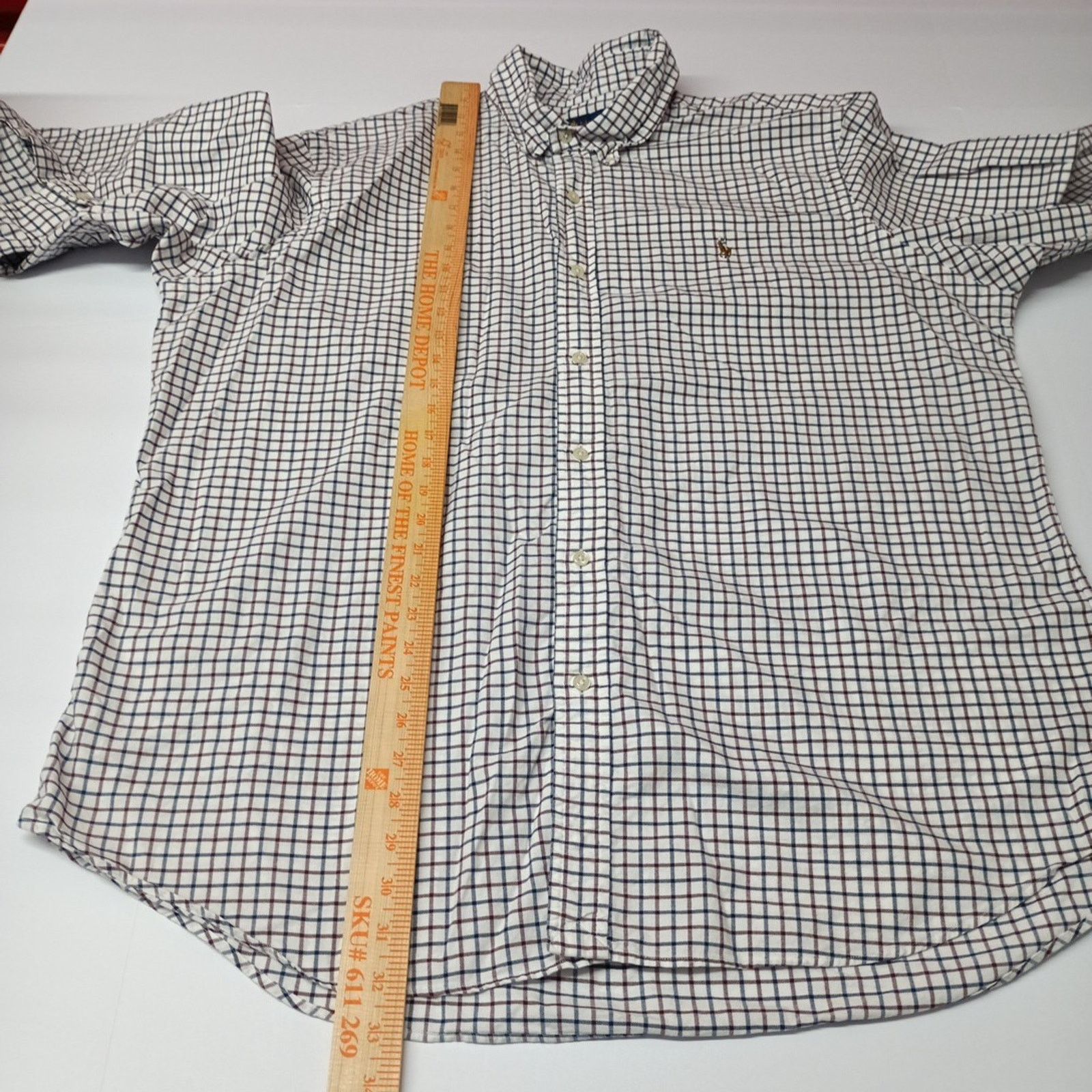 Ralph Lauren Ralph Lauren Shirt Mens Size 2XL Multi Checkered Classic Fit Size US XXL / EU 58 / 5 - 6 Thumbnail