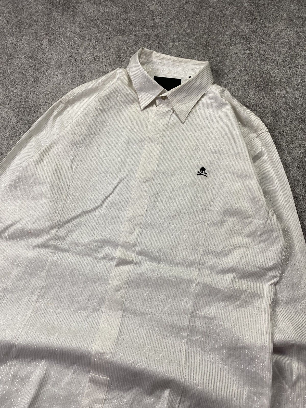 If Six Was Nine × Japanese Brand × Roen Semantic Design x Roen Stripe Shirt Size US L / EU 52-54 / 3 - 2 Thumbnail