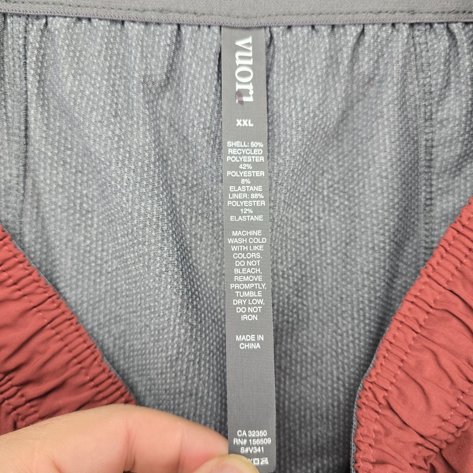 Vuori Vuori Shorts Mens 2XL XXL Trail 2.0 Lined 6" Gym Training Size US 38 / EU 54 - 6 Thumbnail