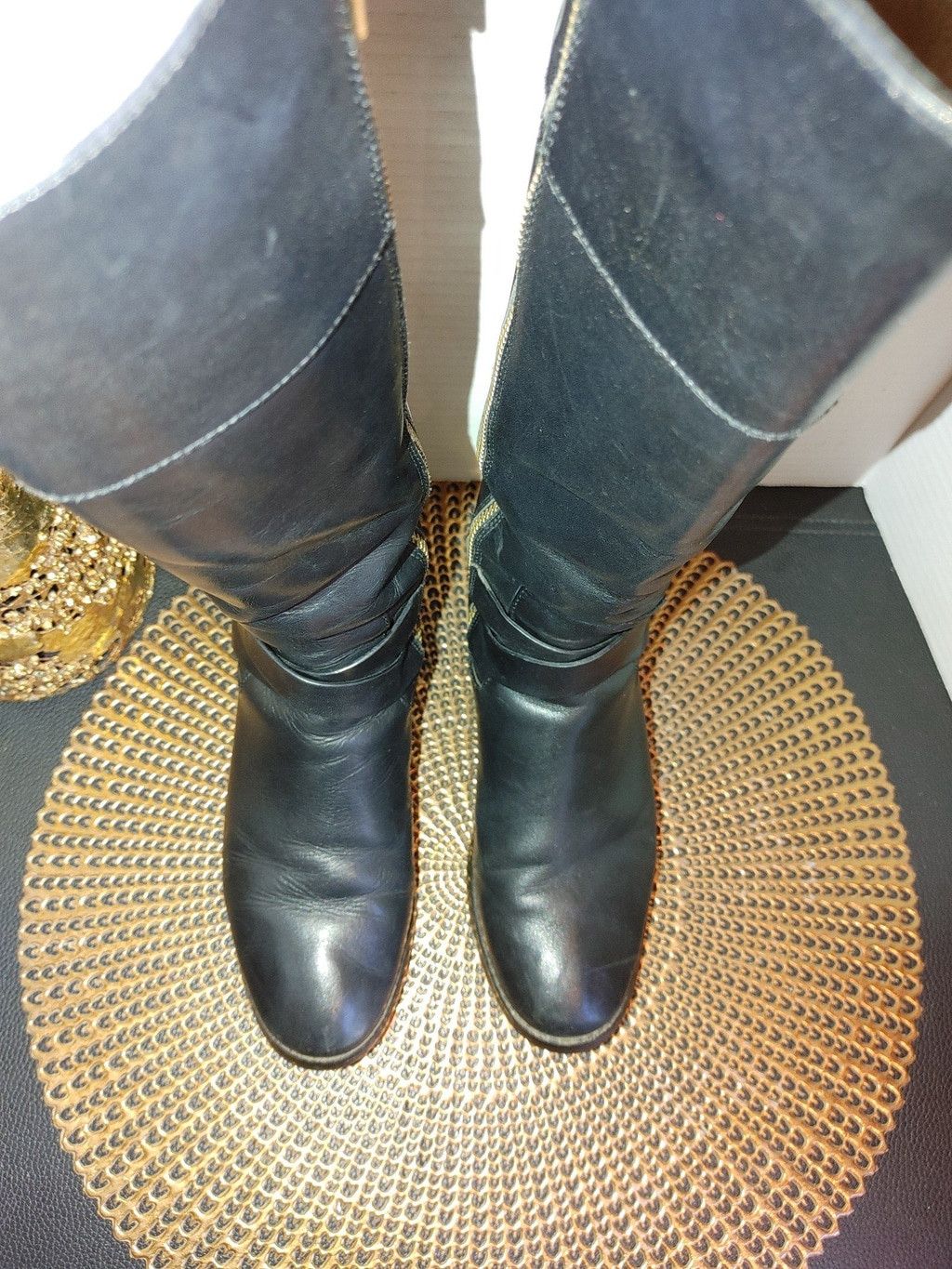 Michael Kors Michael Kors Rory Leather Boots Size 6M Size US 6 / IT 36 - 5 Thumbnail