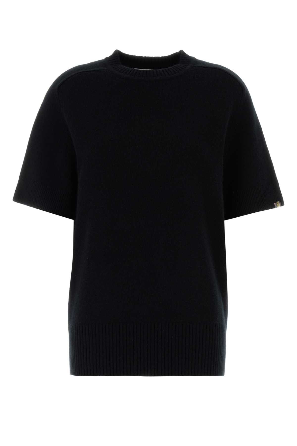 Extreme Cashmere Black Stretch Cashmere Blend Scott Sweater Size M / US 6-8 / IT 42-44 - 1 Thumbnail