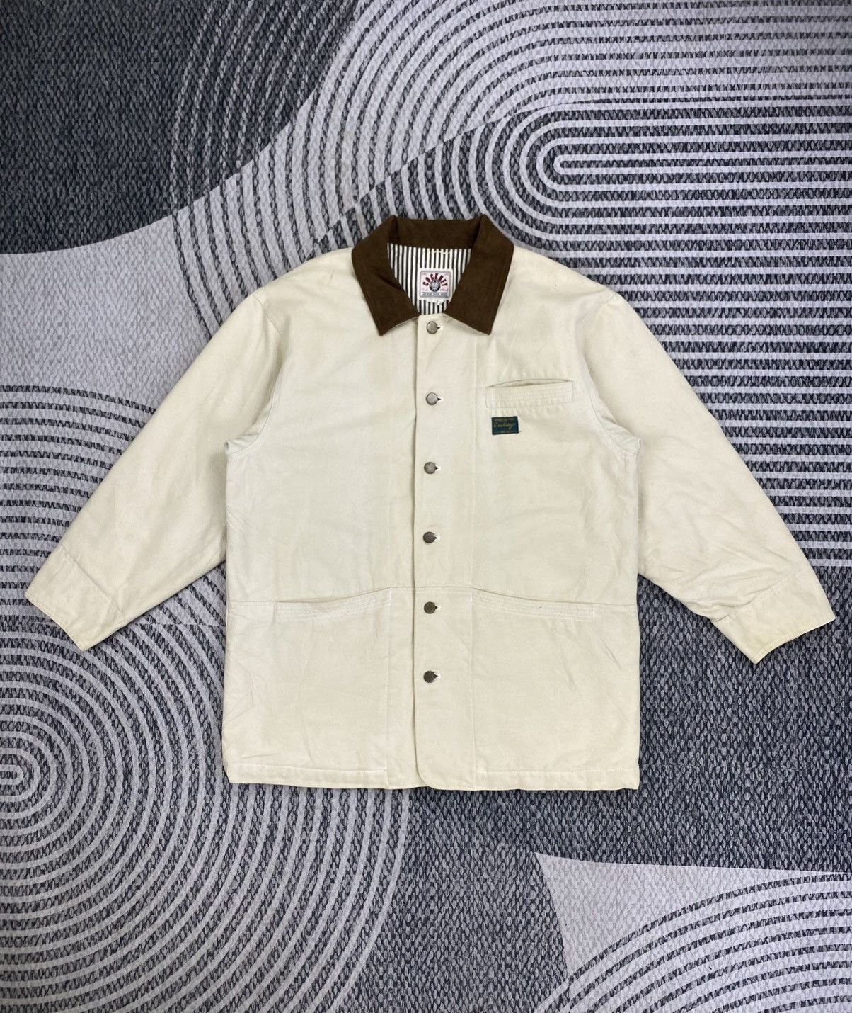 Vintage 🔥Vintae 80s COCKNEY Union Made Workwear Chore Jacket Size US M / EU 48-50 / 2 - 1 Thumbnail