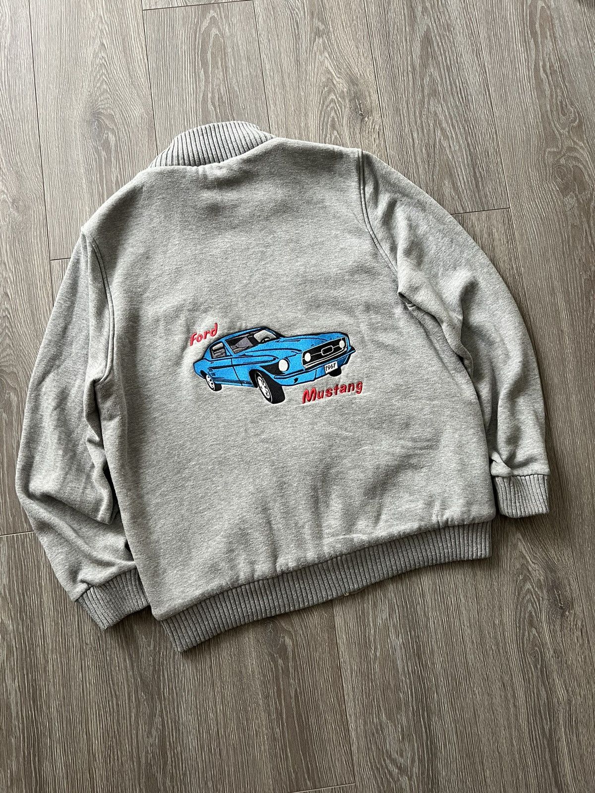 NASCAR × Vintage Vintage 💥 Ford Racing Zip RARE Mustang Size US XL / EU 56 / 4 - 3 Thumbnail