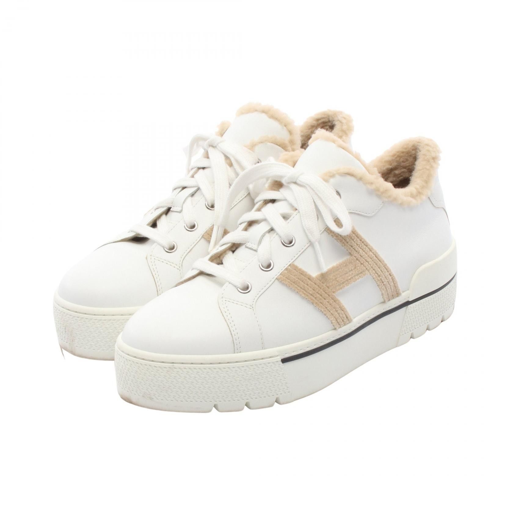 Hermes Hermes Hermes Dare Leather Sneakers Leather Shoes DUTY FREE for USA Size ONE SIZE - 1 Thumbnail
