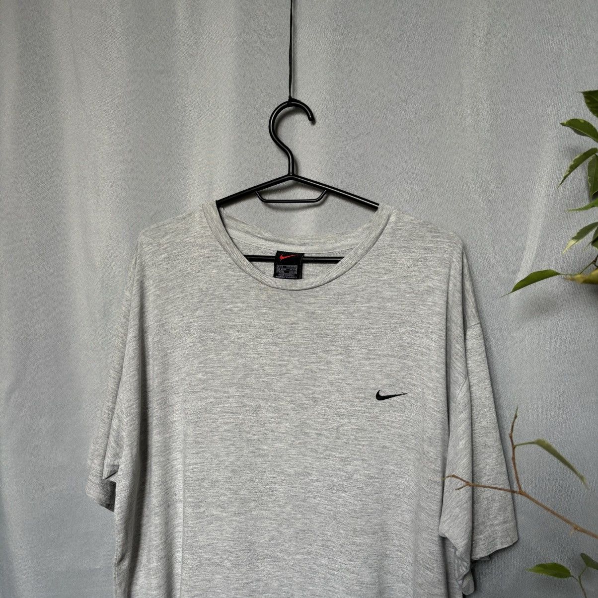 Nike Nike vintage basic t-shirt grey large rare streetwear Size US L / EU 52-54 / 3 - 2 Thumbnail