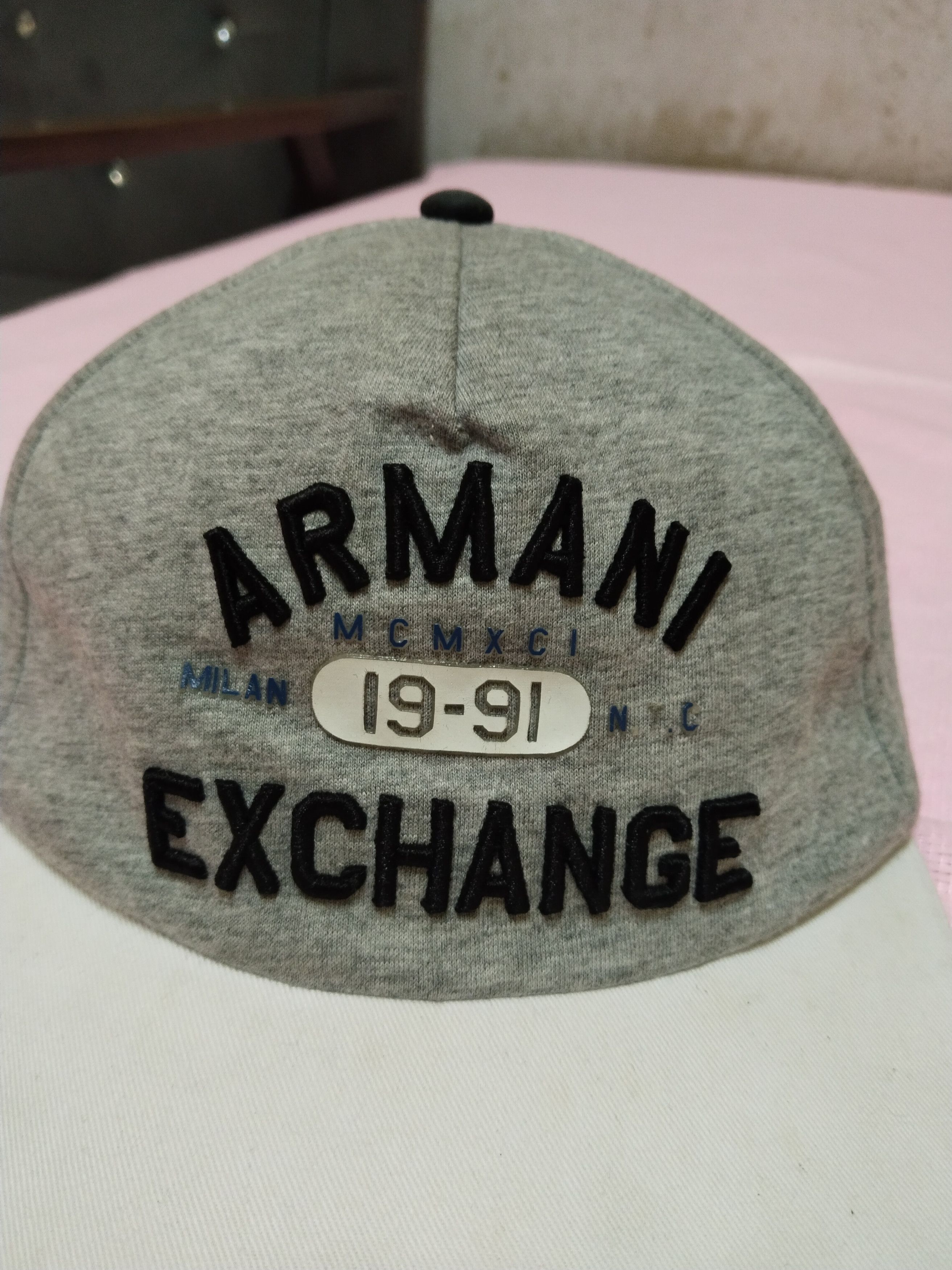 Armani Exchange RARE SHORT BRIM ARMANI EXCHANGE CAP Size ONE SIZE - 2 Thumbnail