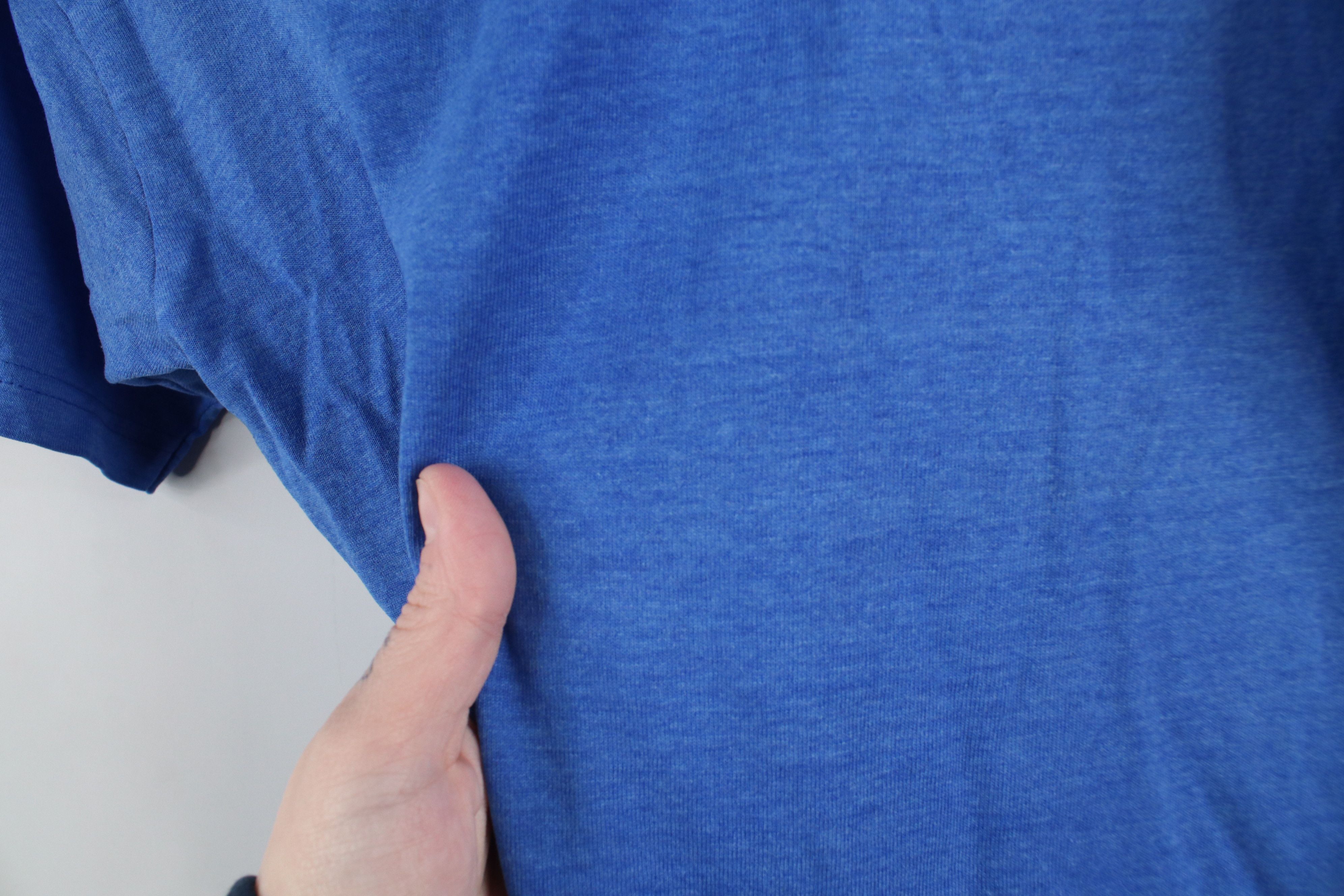 Vintage Vintage 90s Streetwear Short Sleeve T-Shirt Heather Blue Size US L / EU 52-54 / 3 - 9 Thumbnail