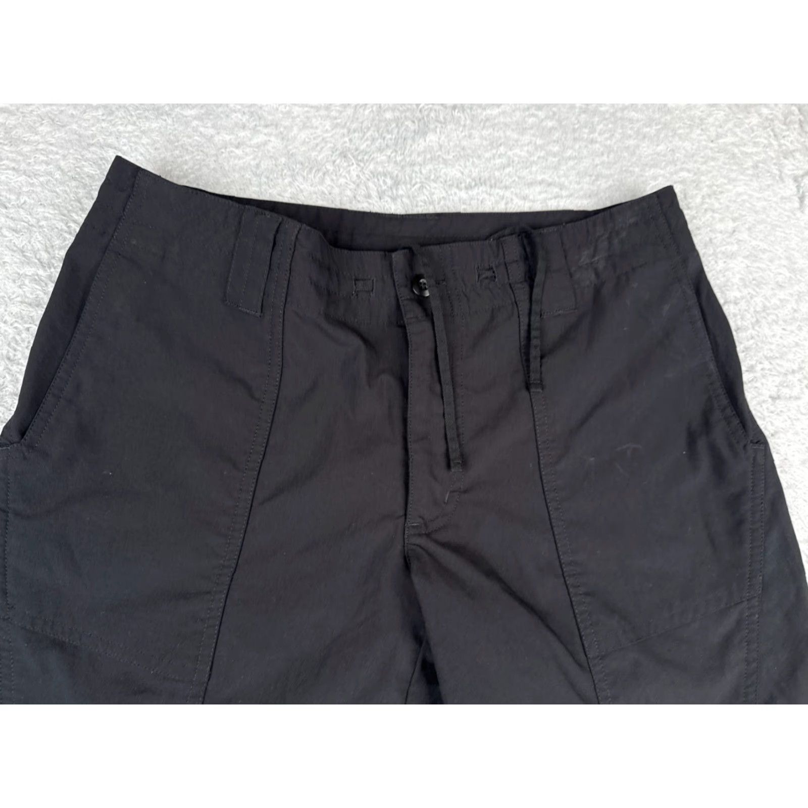Patagonia Patagonia Pants Women 10 Black Inter-Continental Nylon 30x25 Straight Leg Pants Size 32" / US 10 / IT 46 - 4 Thumbnail